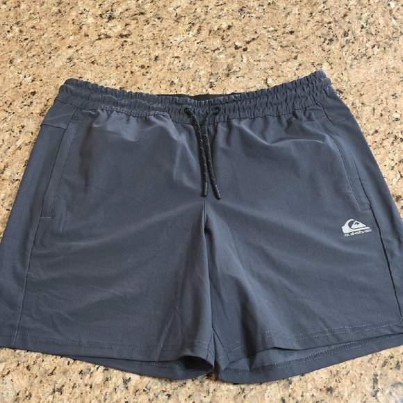 Quiksilver Men's Athletic Shorts in Gray - Picture 2 of 3